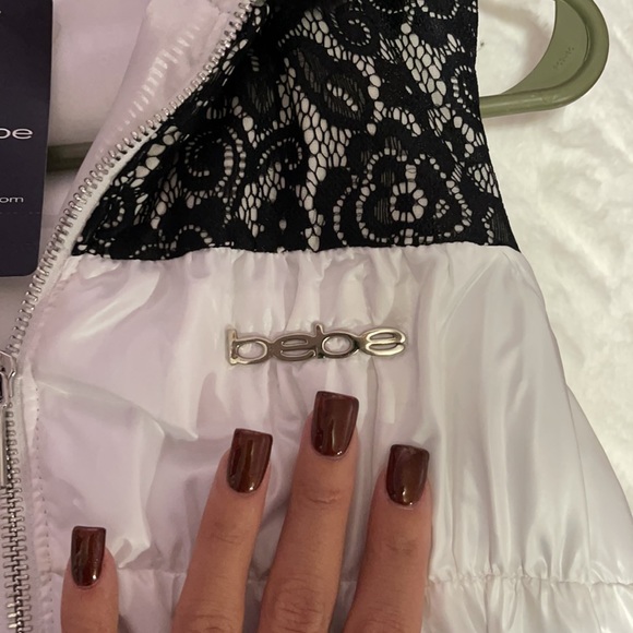 Nwt!!! Beautiful BeBe insulated vest! - Picture 1 of 6